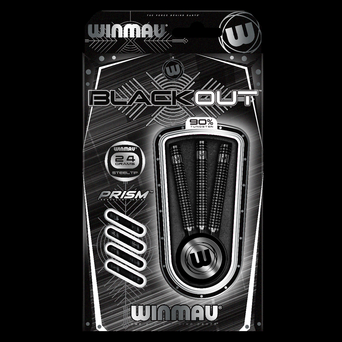 Winmau Blackout 90% Tungsten
