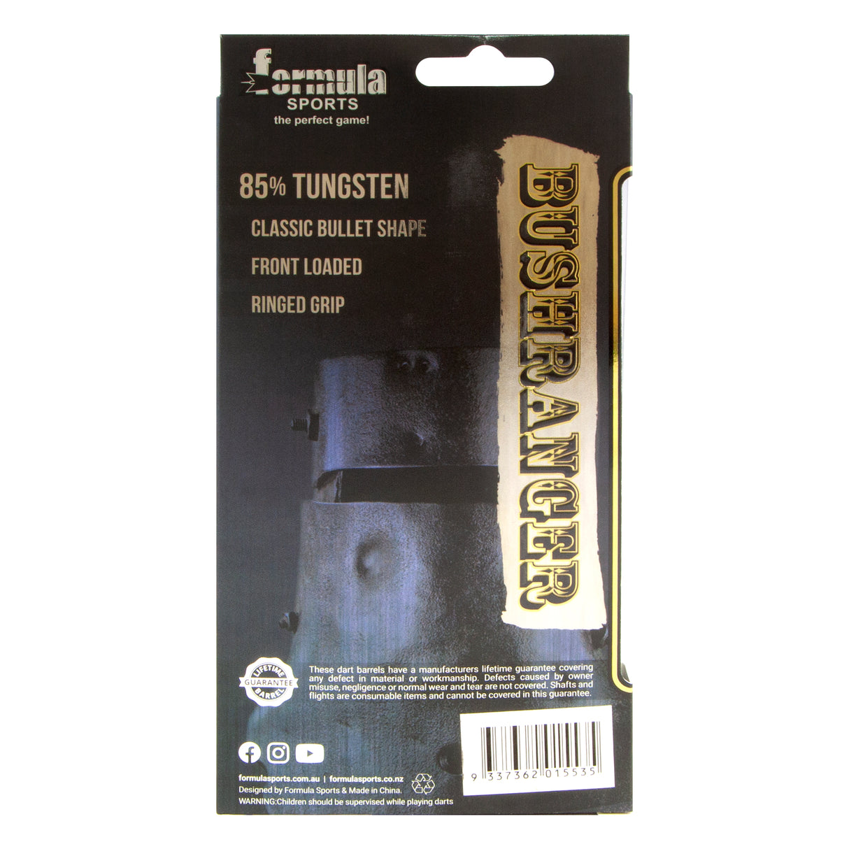 Formula Bushranger 85% Tungsten