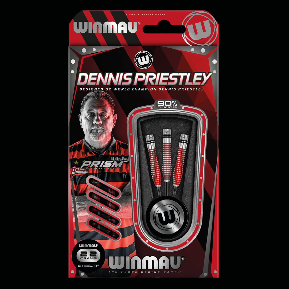 Dennis Priestley Special Edition 90% Tungsten Darts