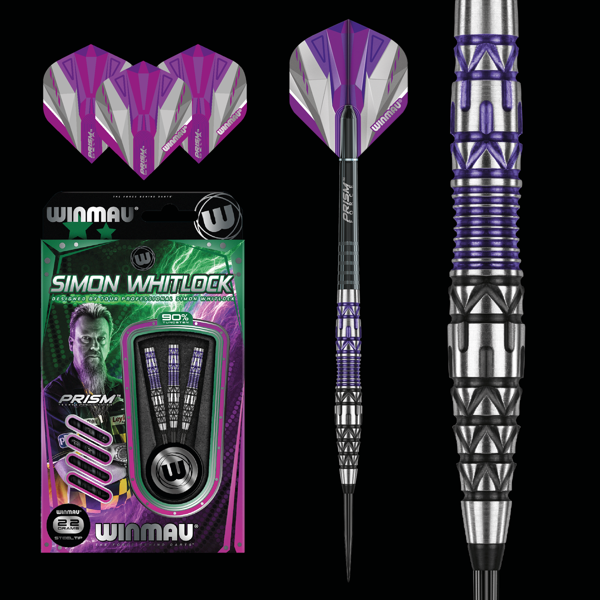 ダーツ Winmau Simon Whitlock SpecialEdition 2BA Amazon.com: Winmau Simon Whitlock 90% Special Edition Soft