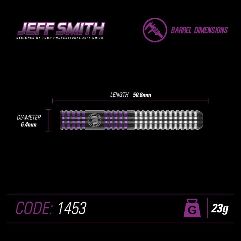 Winmau - Jeff Smith 90% Tungsten Alloy Steel Tip
