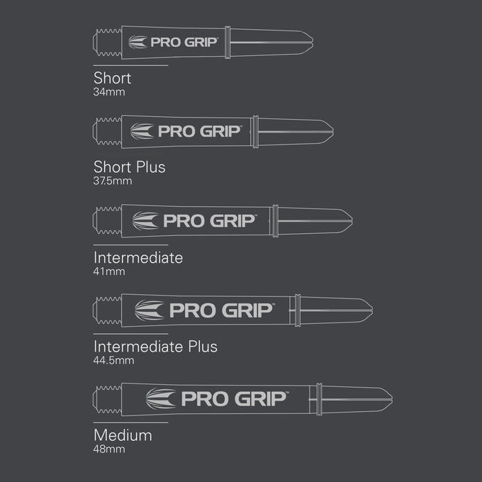 Target Pro Grip White Shafts