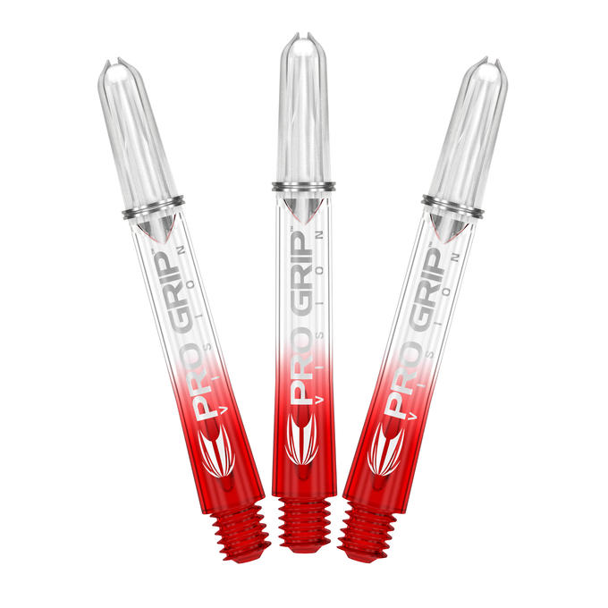 Target Pro Grip Vision Red Shafts