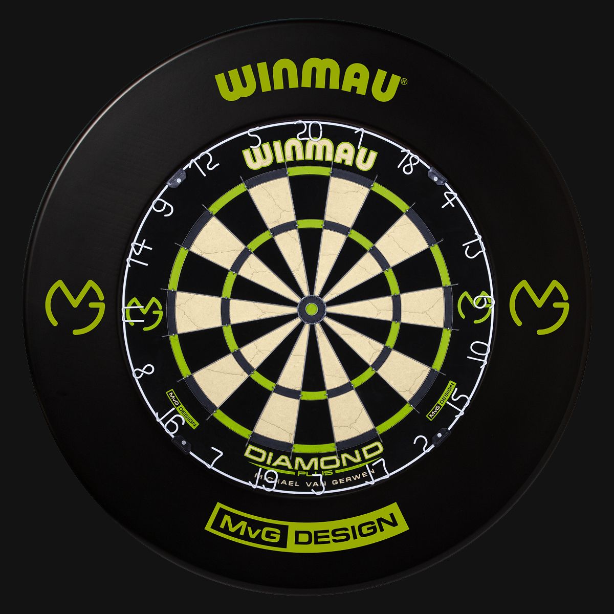 Winmau MvG Edition Black Surround