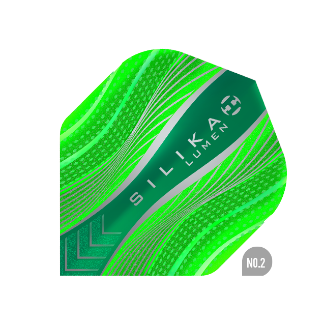 Harrows Silika Lumen No2 Std Flights - Assorted Colours