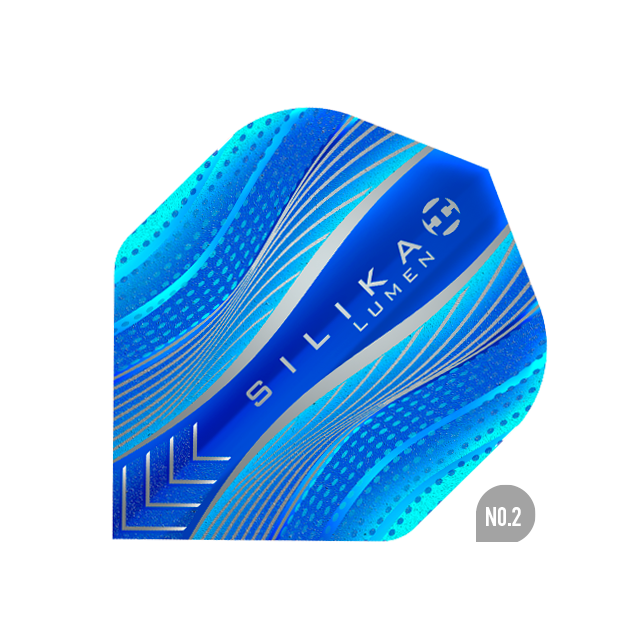 Harrows Silika Lumen No2 Std Flights - Assorted Colours