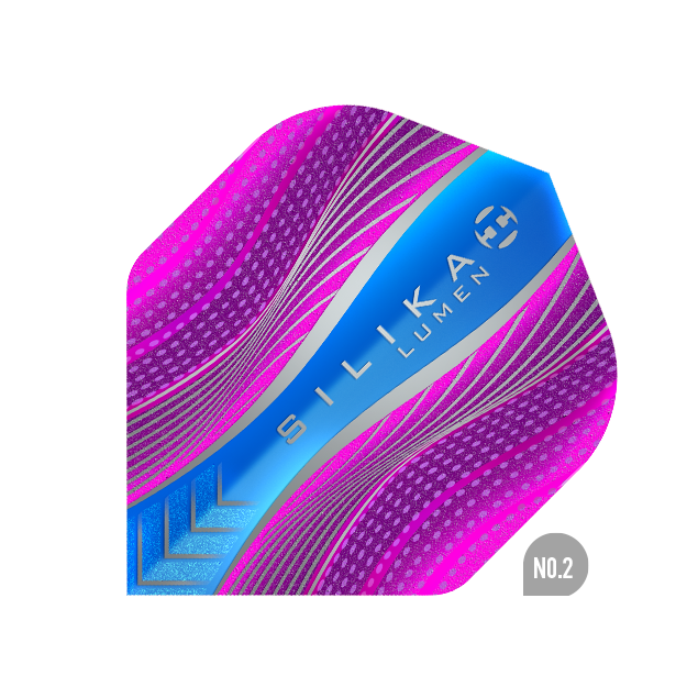 Harrows Silika Lumen No2 Std Flights - Assorted Colours