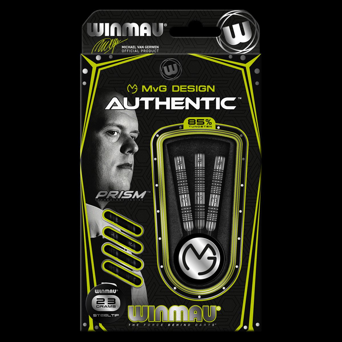 Winmau MVG Authentic 85% Tungsten alloy