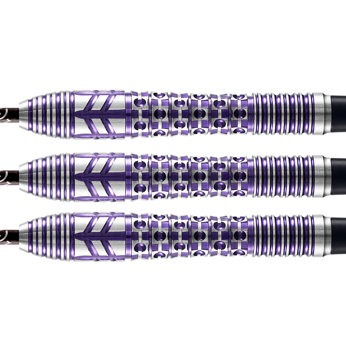 Shot Viking Shield -Maiden Steel Tip Front Weighted 90% Tungsten Darts Set