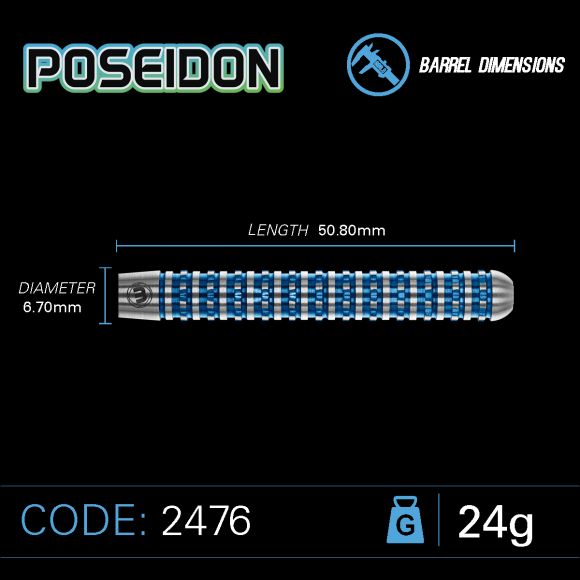 Poseidon 90% Tungsten alloy