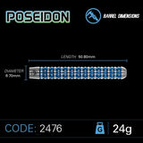 Poseidon 90% Tungsten alloy