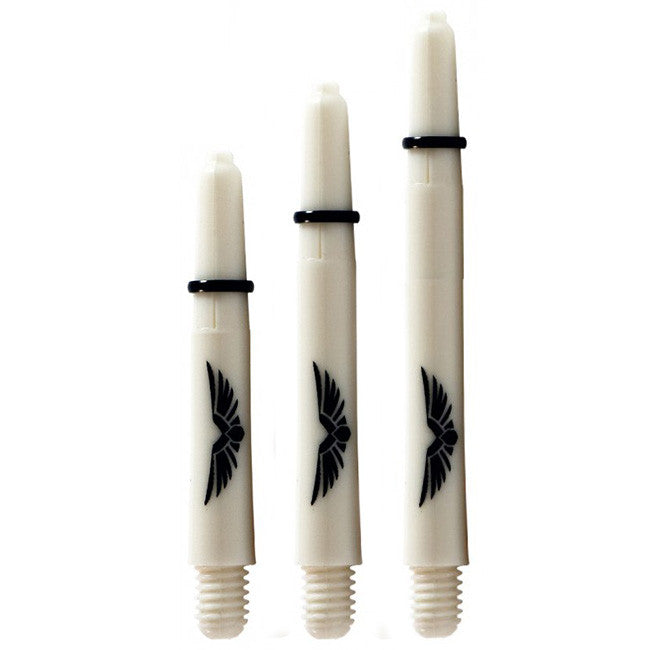 Eagle Claw Shaft Bone White with Ring - Aussie Dart Supplies Online