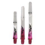 Eagle Claw Shaft Clear Red with Ring - Aussie Dart Supplies Online