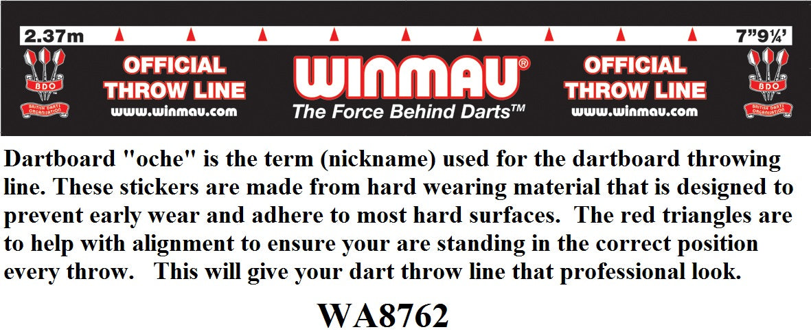 Winmau Oche Sticker