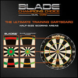 Winmau Champions Choice Blade Dual Core Training Dartboard