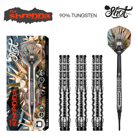 Shot Gnarly The Shredda Soft Tip Darts