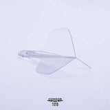 Condor AXE 120 Small STD Moulded Flights Clear