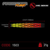 Firestorm Flame 90% Tungsten alloy