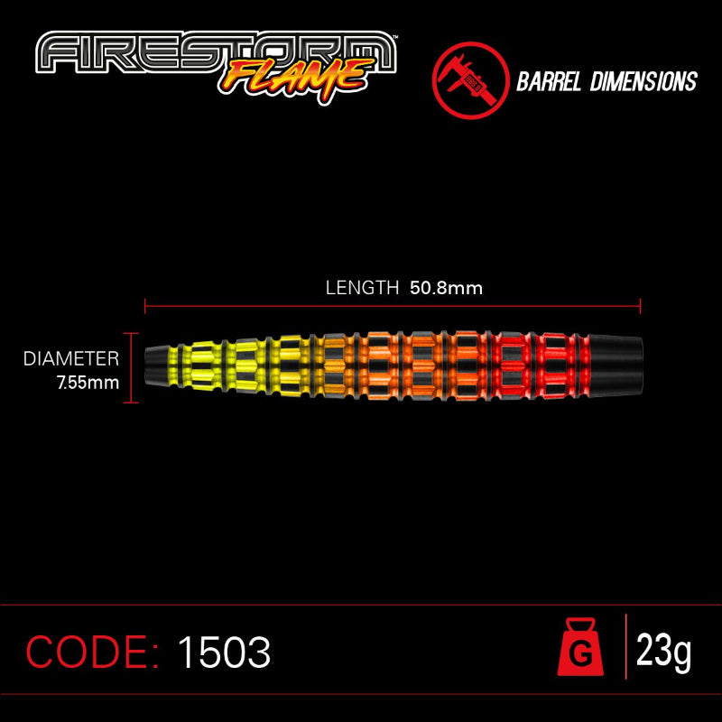 Firestorm Flame 90% Tungsten alloy