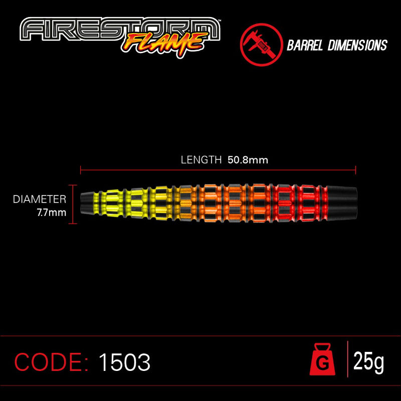 Firestorm Flame 90% Tungsten alloy