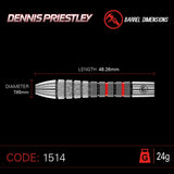 Dennis Priestley Diamond 3-Zero 90% Tungsten alloy