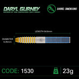 Daryl Gurney SC1.0 Series 23g 90% Tungsten alloy