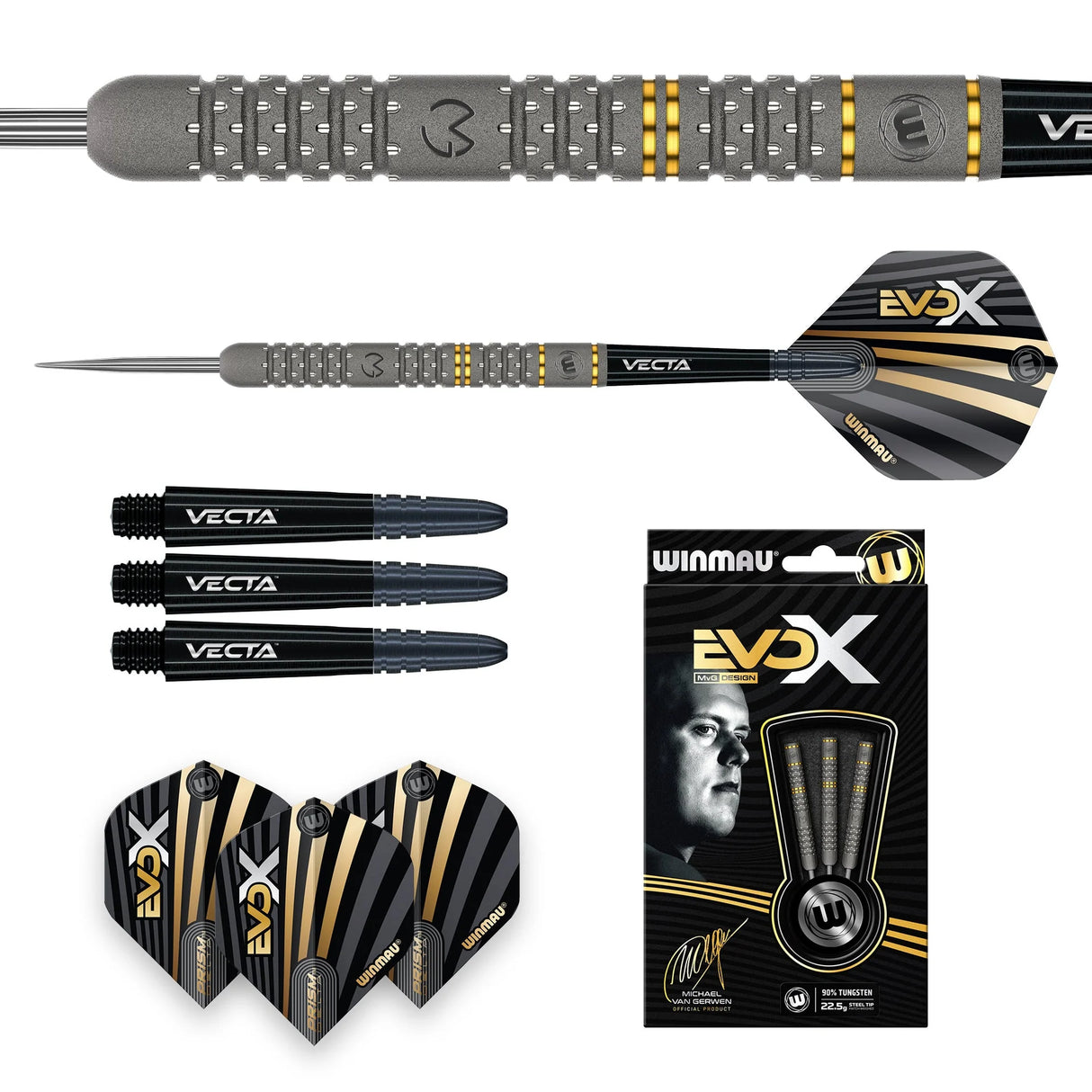 Winmau MVG EvoX 90% Tungsten