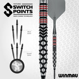 Winmau Fornax Switch Polints - Tapered 90% Tungsten - Aussie Dart Supplies Online