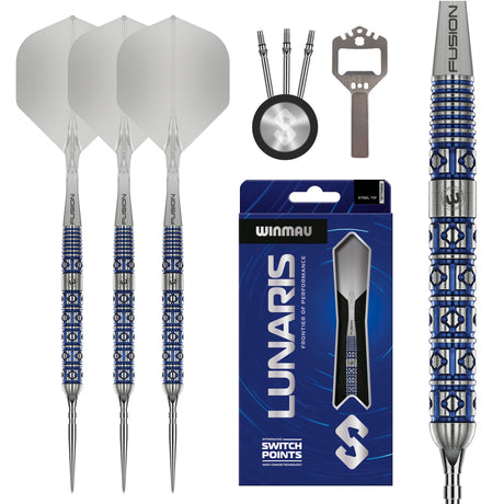Winmau Lunaris Switch Point - Parallel 90% Tungsten - Aussie Dart Supplies Online