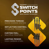 Winmau Exion Switch Point Darts - Parallel 90% Tungsten - Aussie Dart Supplies Online