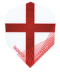 Harrows Marathon England St George Cross Std No6 Flights - Aussie Dart Supplies Online