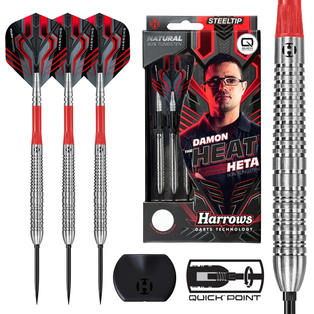 Damon Heta Natural 90% Tungsten Quick Point Darts
