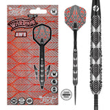 Warrior Awe Steel Tip Dart Set-90% Tungsten Barrels-Turbo Points