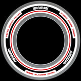 Winmau Advance White/Red Surround