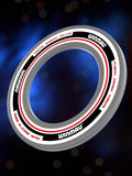 Winmau Advance White/Red Surround