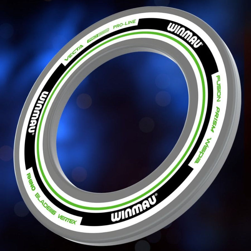 Winmau Advance White Green Surround