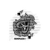 Dimplex Std No6 Flights - Ace of Spades - Aussie Dart Supplies Online