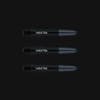 Winmau Victor Black Shafts - Short 34mm