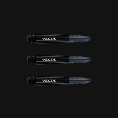 Winmau Victor Black Shafts - Short 34mm