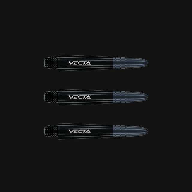 Winmau Victor Black Shafts - Short 34mm
