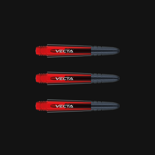Winmau Victor Red Shafts - Short 34mm