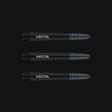 Winmau Victor Black Shafts - Medium 40mm