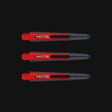 Winmau Victor Red Shafts - Medium 40mm