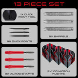 Damon Heta Natural 90% Tungsten Quick Point Darts