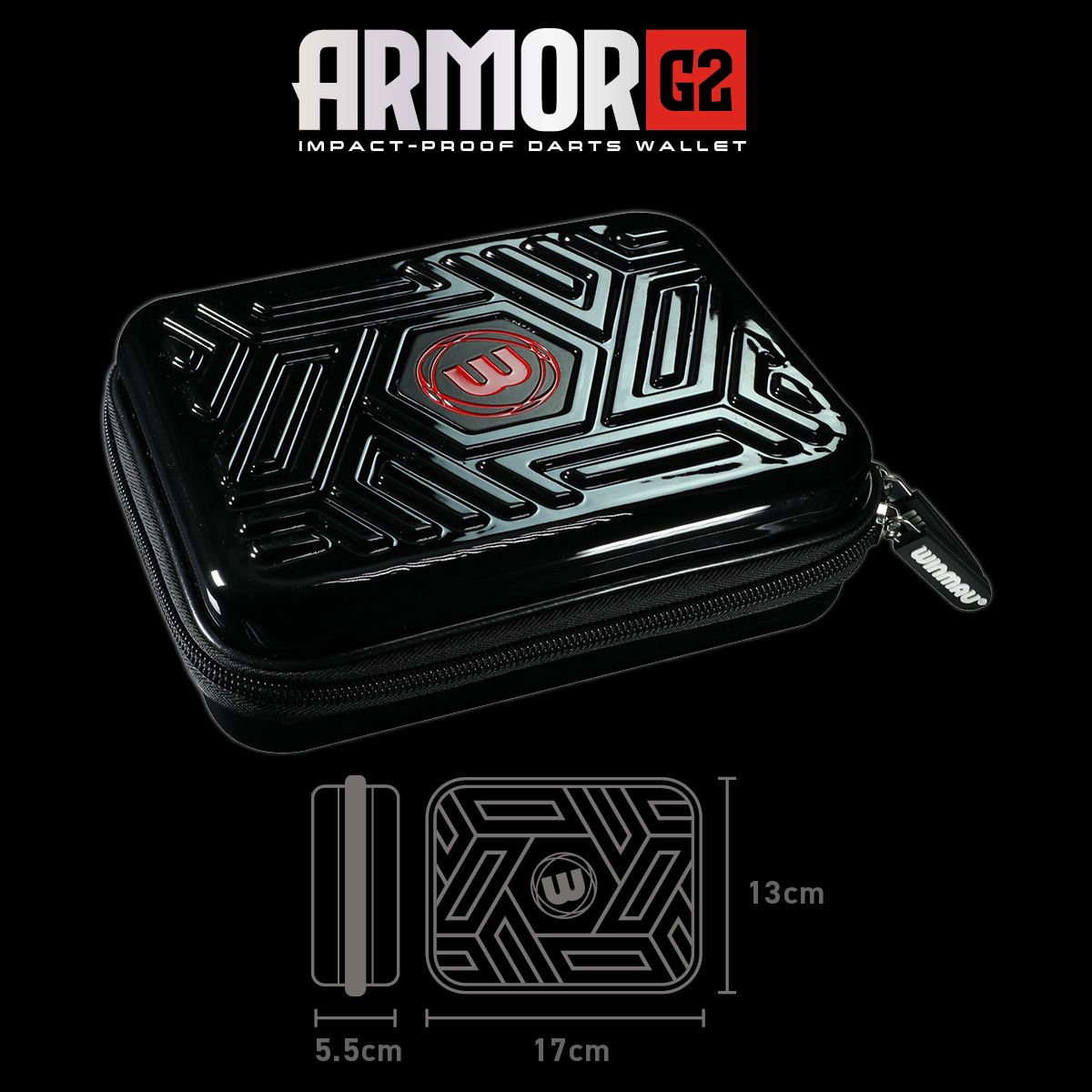 Armor G2 Black Wallet