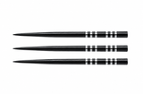 Winmau Black Re-Grooved Points - 41mm