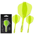 Winmau Yellow Fusion #6 Integrated Flight & Shaft - Aussie Dart Supplies Online