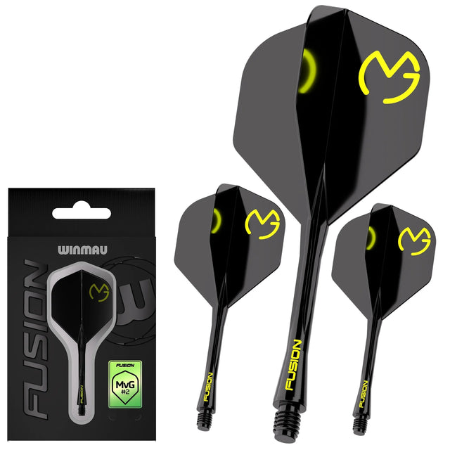 Winmau MVG Fusion #2 Integrated Flight & Shaft - Aussie Dart Supplies Online
