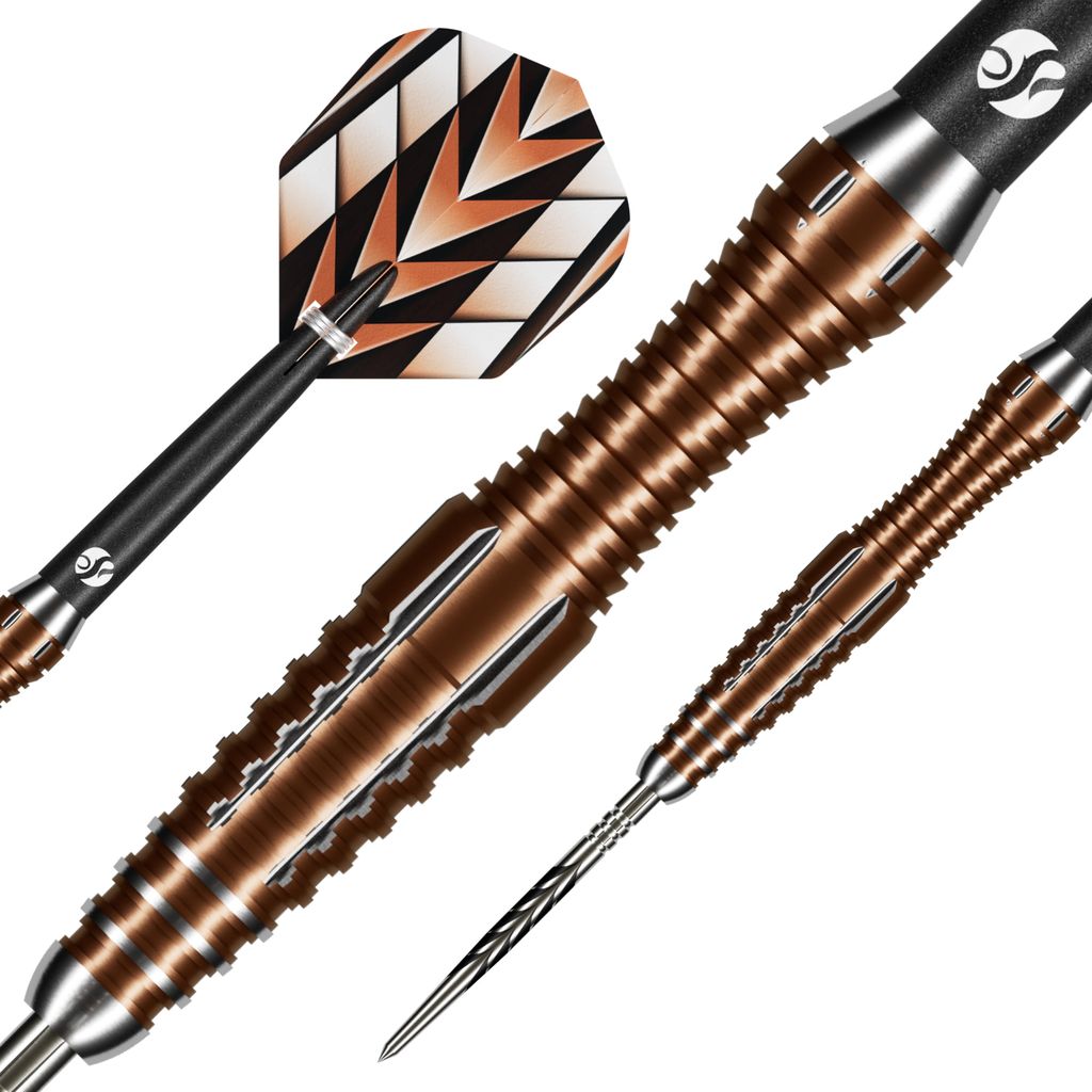 Tribal Weapon 1 Series Steel Tip Dart Set-90% Tungsten-Turbo Points