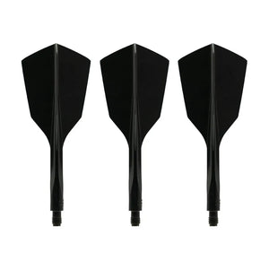 Condor AXE 120 Narrow Moulded Flights Black